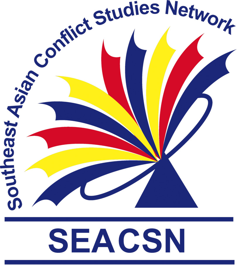 Logo of SEACSN Southeast Asian Conflict Studies Network linking to their website