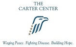 Logo of the Carter Center linking to their website